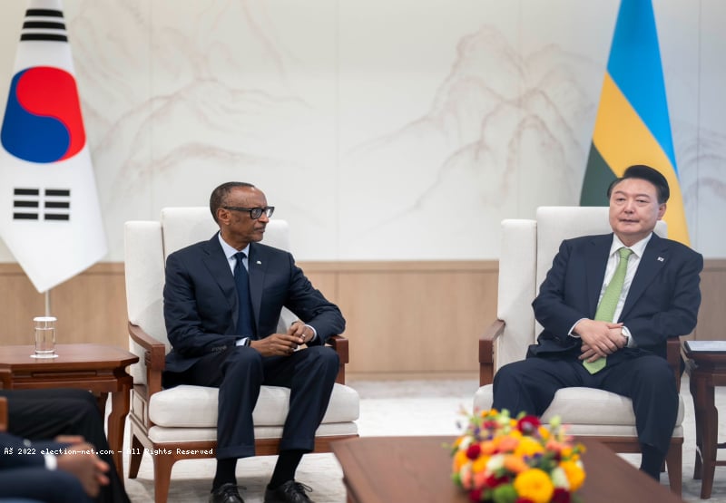 Les Dessous Du T Te T Te Entre Paul Kagame Et Yoon Suk Yeol Pr Sident