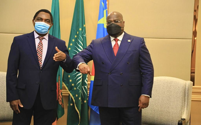 Quand le président Hichilema revient sur la question des frontières entre la RDC et la Zambie (Vidéo en Français)
