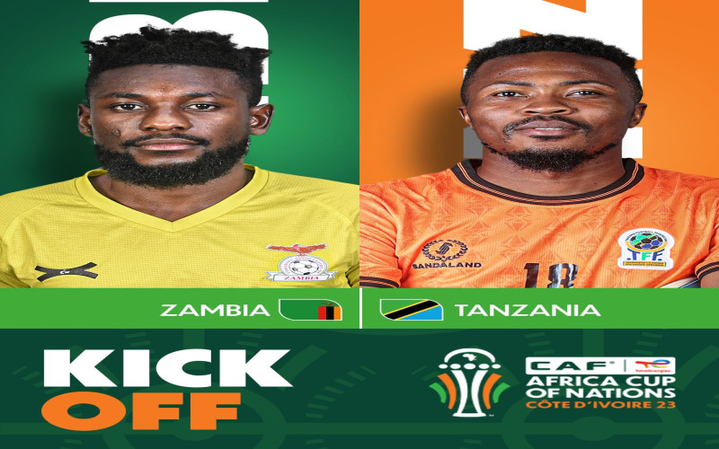 Match en direct : Zambie vs Tanzanie