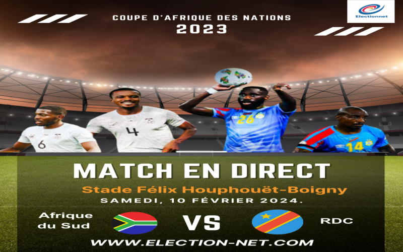 RDC vs Afrique du Sud- EN DIRECT: suivez le match pour la 3e place de la CAN 2023