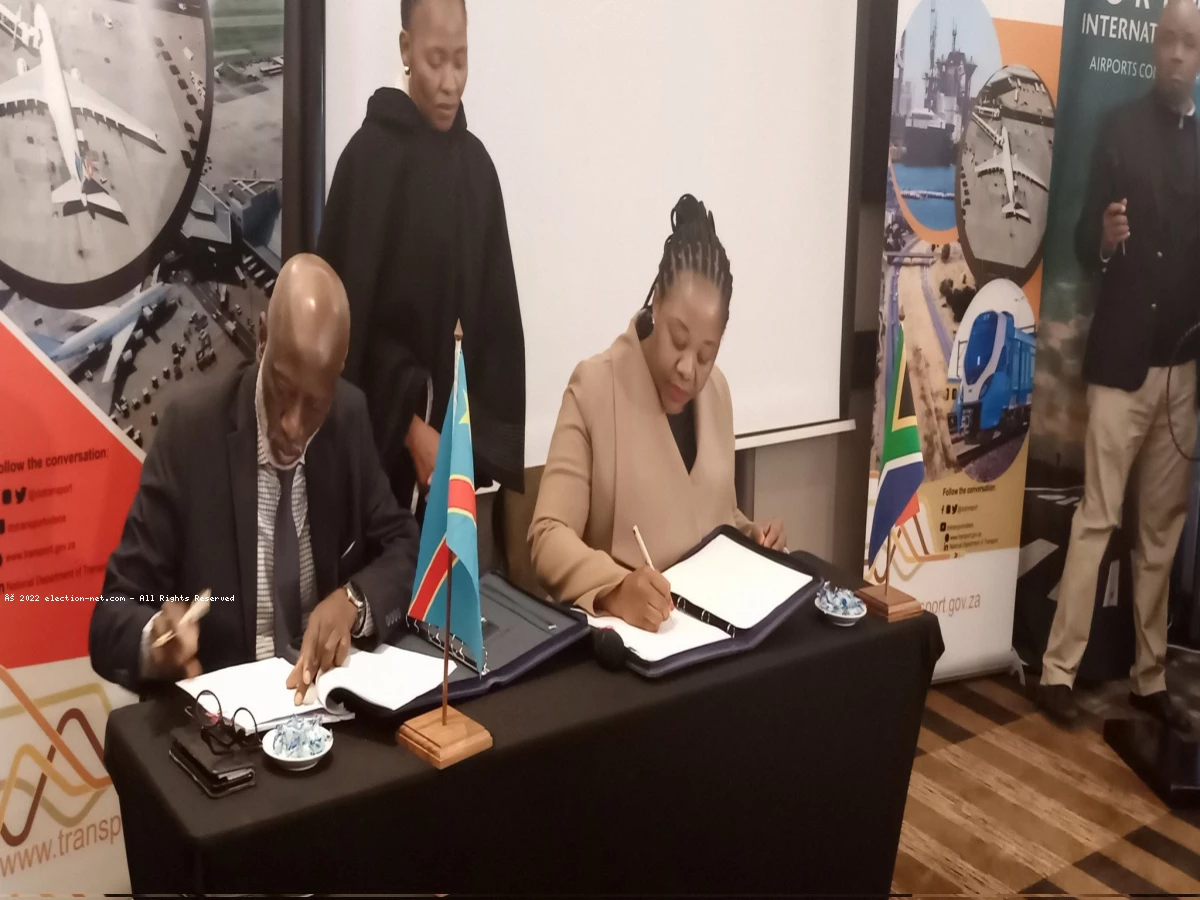 RDC-Afrique Du Sud : Signature Des Accords De Coopération Dans Le ...