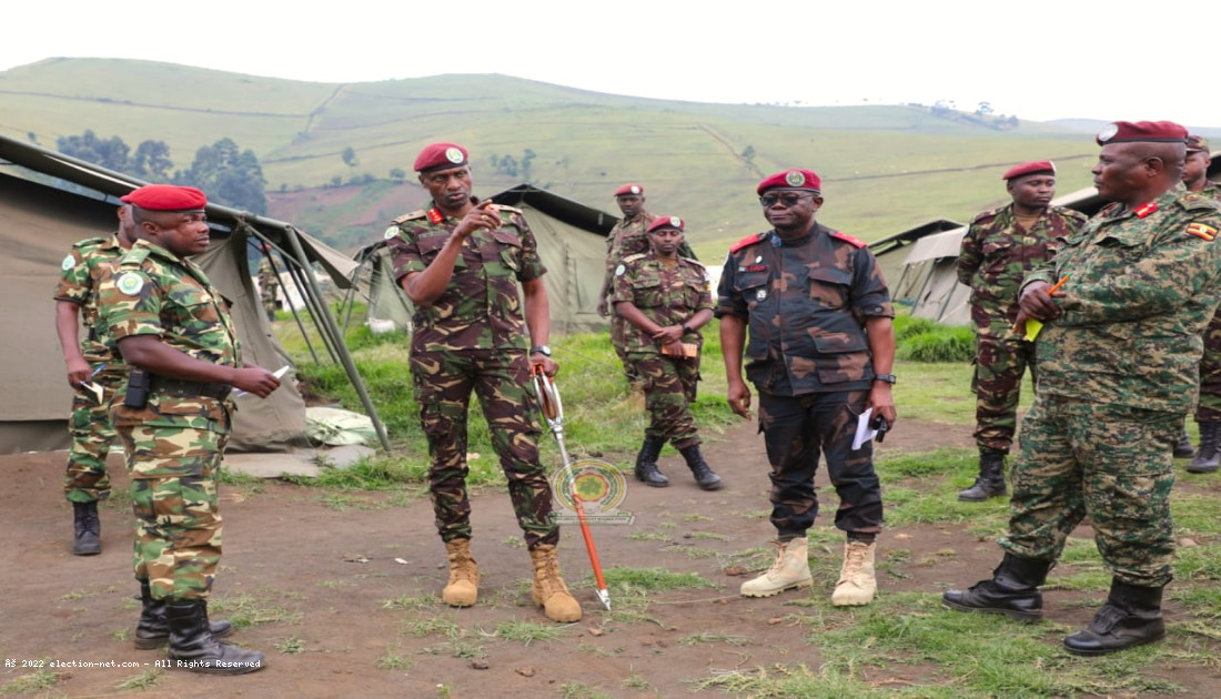 RDC : le calendrier complet du retrait "immédiat" des Forces de l'EAC  dévoilé