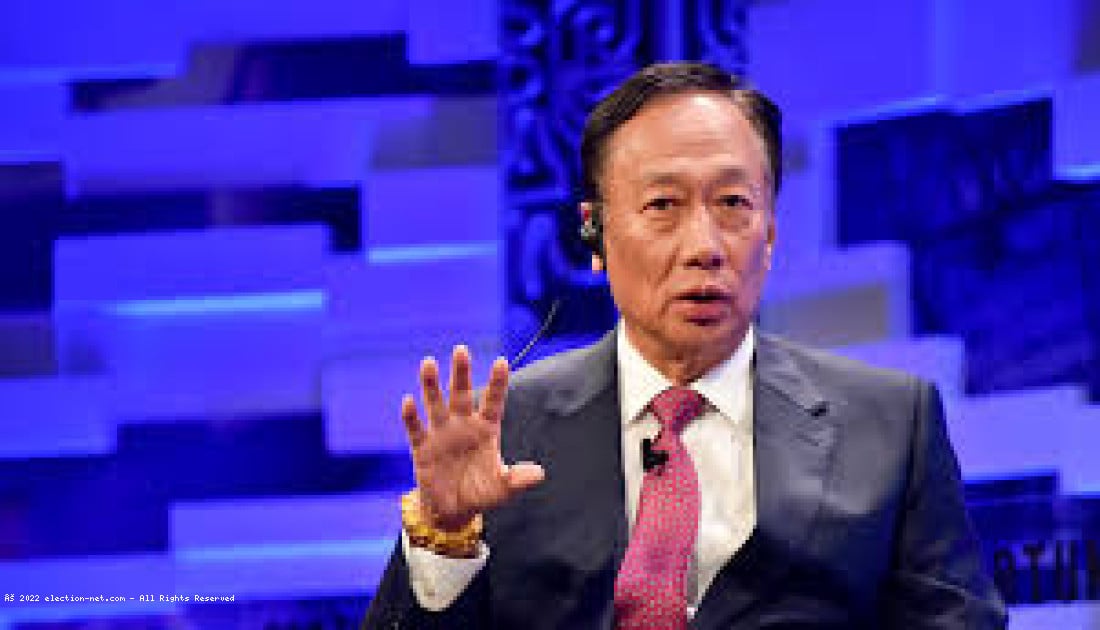 Le fondateur Foxconn rompt avec l'entreprise en vue de la présidentielle à Taïwan