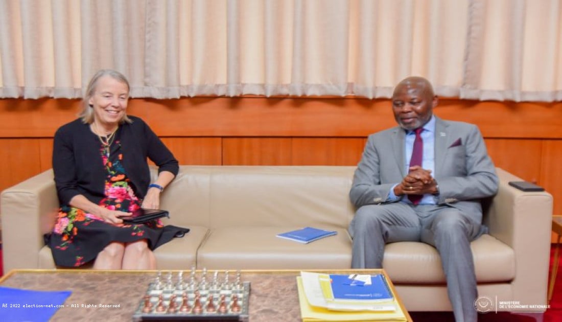 Coopération : la situation économique de la RDC au coeur des échanges entre Vital Kamerhe et l'ambassadrice des USA Lucy Tamlyn