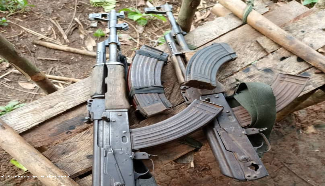 Beni : des armes saises dans une voiture des civils à la barrière de Mavivi