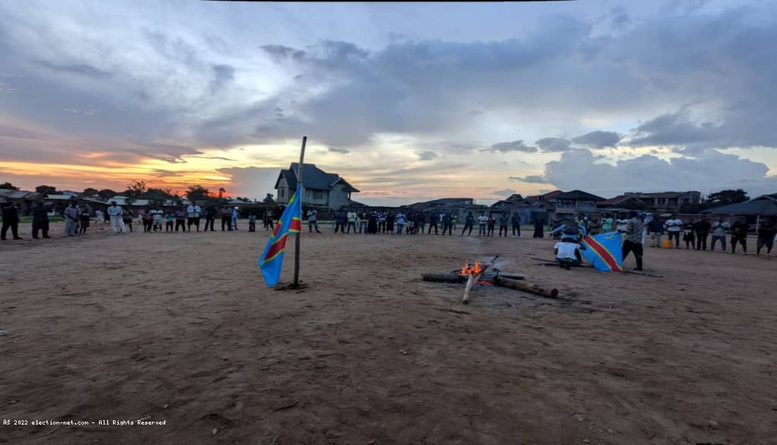 Beni : rassemblement des jeunes en hommage aux civils tués à Goma