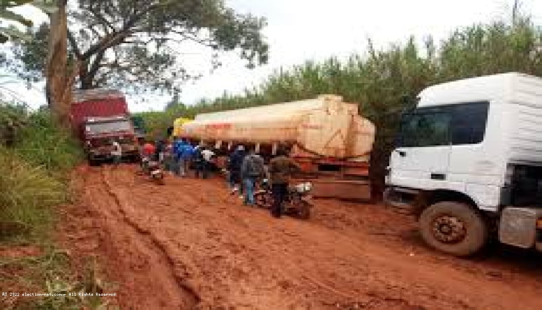 Ituri : des véhicules bloqués sur la route Lopa-Iga Barrière