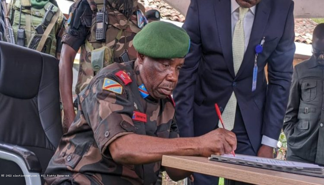 Nord-Kivu : le Gén Peter Cirimwami, nouveau gouverneur militaire installé