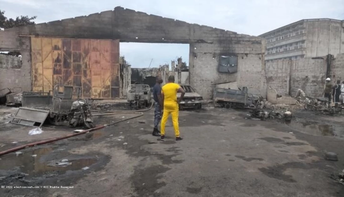 Bénin: un incendie meurtrier ravage un dépôt de carburant de contrebande
