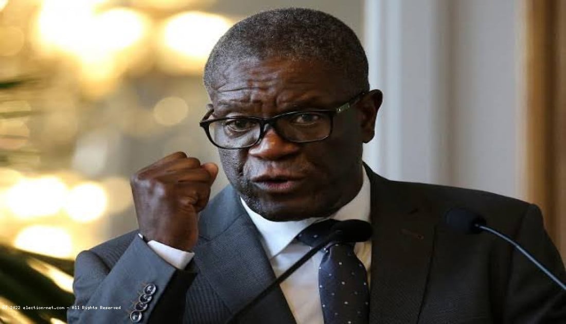 Élections 2023 : Mukwege appelle à faire pression