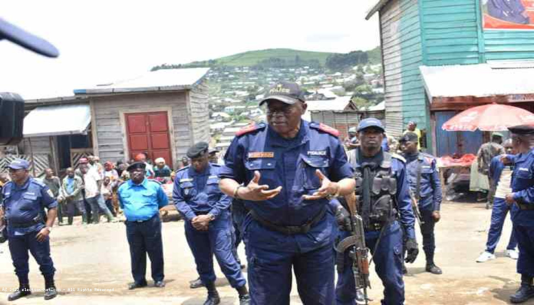 Nord-Kivu : les éléments de la police nationale congolaise déployés à Mushake