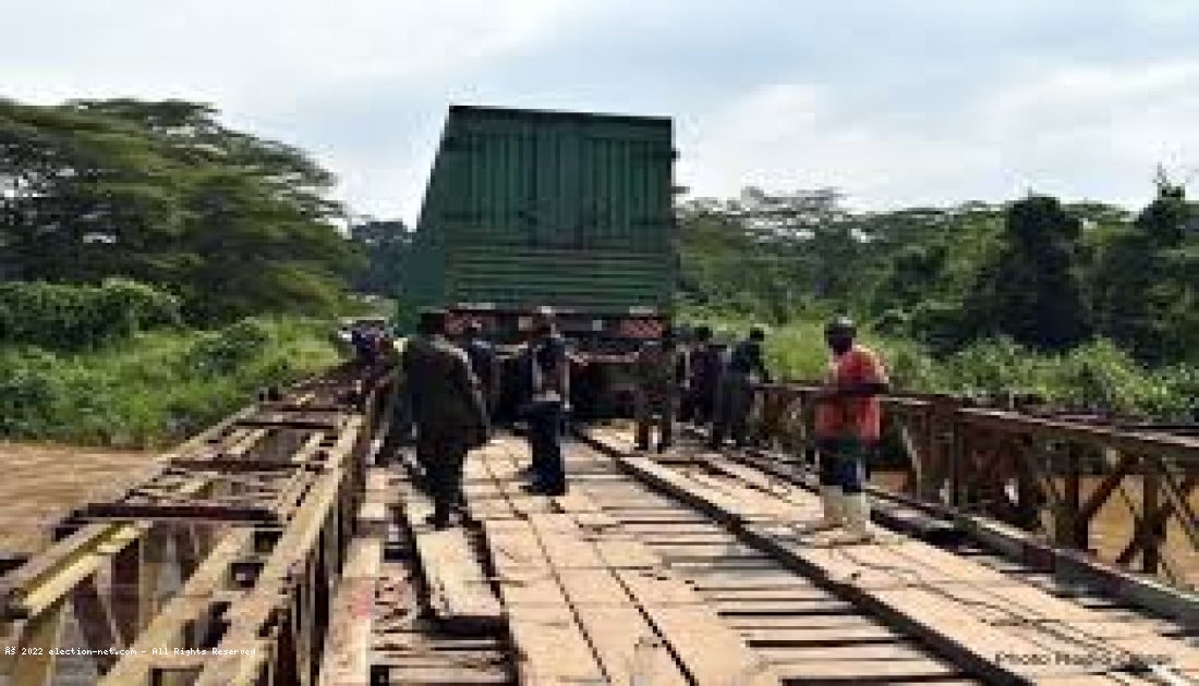 Lomami : les véhicules interdits de passage sur le pont Luilu