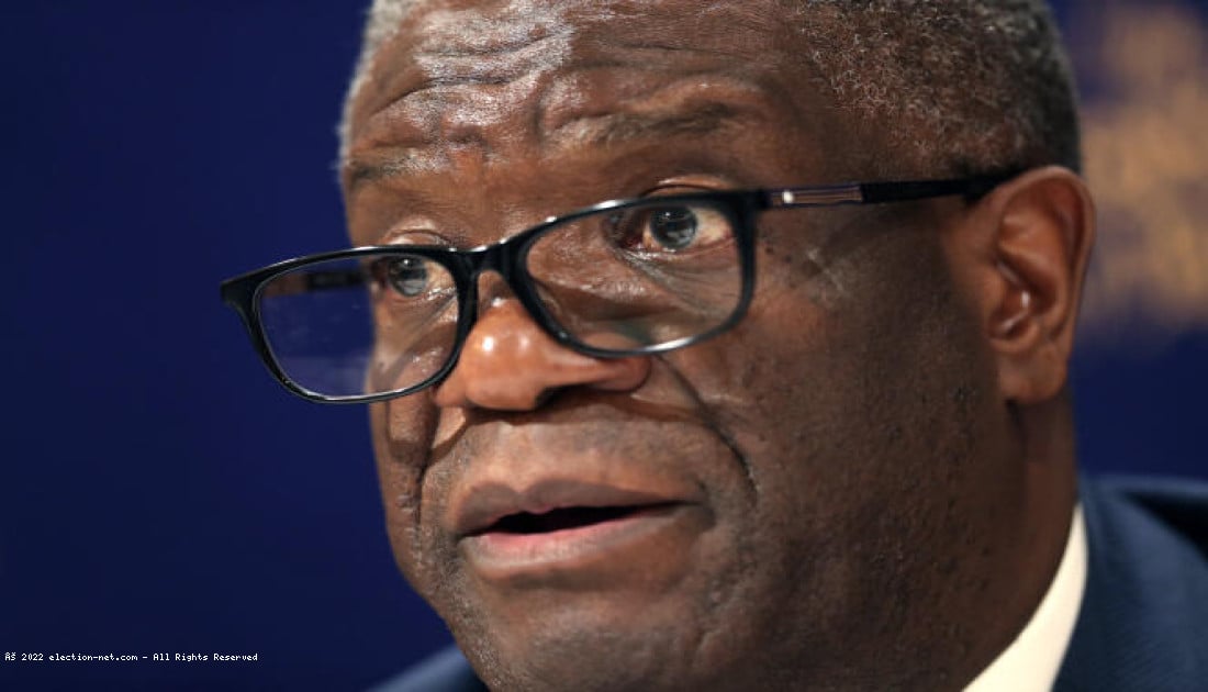 RDC : Denis Mukwege aperçu dans le clair et le noir