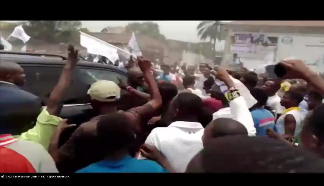 Kinshasa : Martin Fayulu arrive sur le lieu de rassemblement