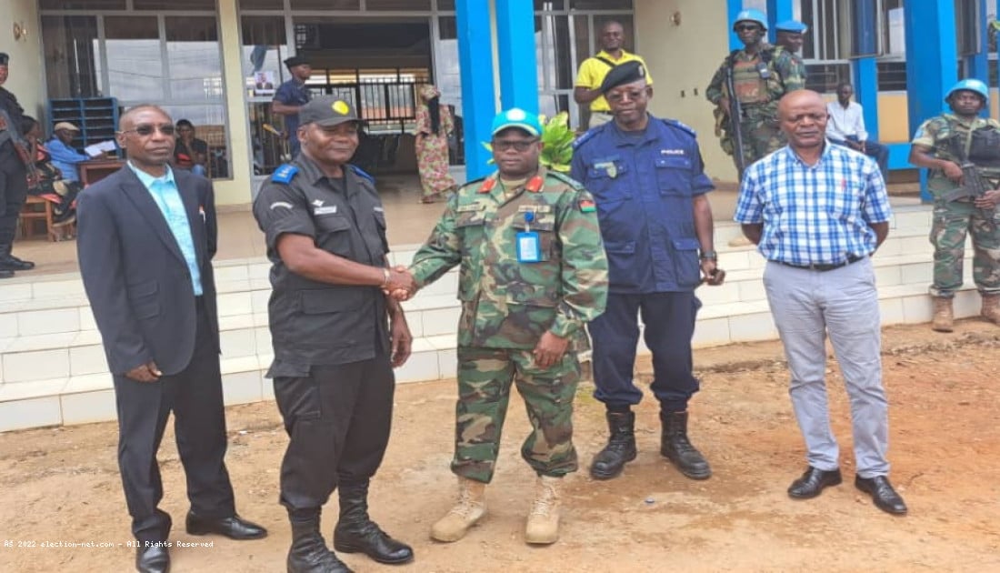 Beni : le général Alfred Matambo réitère l'engagement de la FBI à travailler avec l'armée et la police