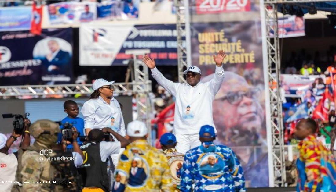 RDC/Campagne électorale : ce vibrant hommage de Felix Tshisekedi à l’union sacrée