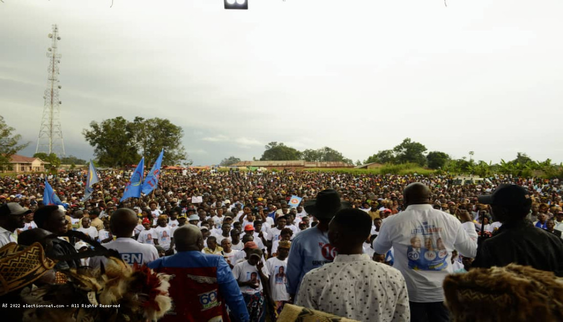 Haut-Uele/Provinciale 2023 : Christophe Baseane Nangaa lance sa campagne électorale dans le territoire de Wamba