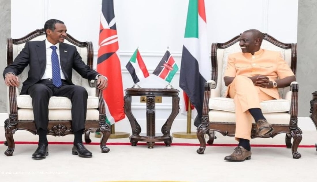Diplomatie: le Soudan rappelle son ambassadeur au Kenya après l'accueil d'un Chef rebelle par Ruto