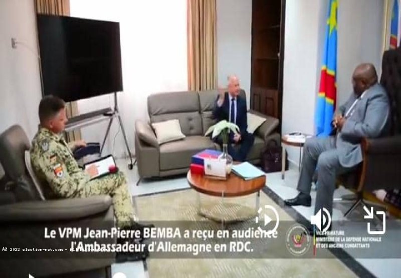 Guerre du M23 : ce qu'a dit l'ambassadeur allemand à Bemba