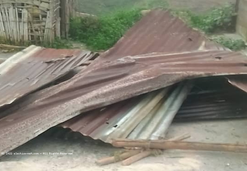 Sud-Kivu : des centaines de maisons dont des écoles et églises emportées par la pluie à Walungu
