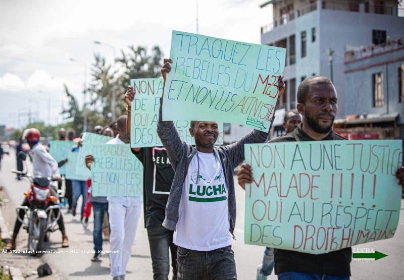 RDC : cet appel émouvant de la LUCHA aux congolais