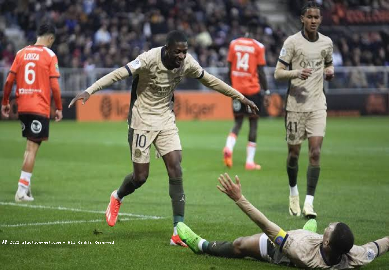 Ligue 1 : le sacre parisien retardé malgré l’écrasante victoire face à Lorient