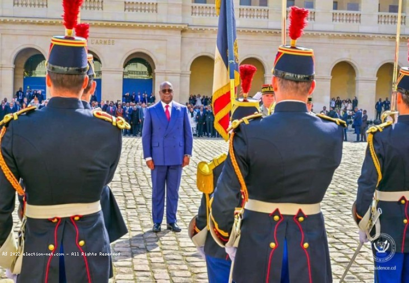 À Paris, Félix Tshisekedi dénonce les « velléités prédatrices et expansionnistes » de certains pays