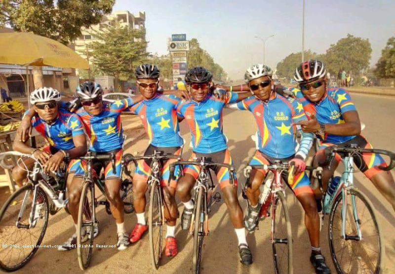 Bamako/cyclisme : voici les 6 Léopards cyclistes de la RDC retenus