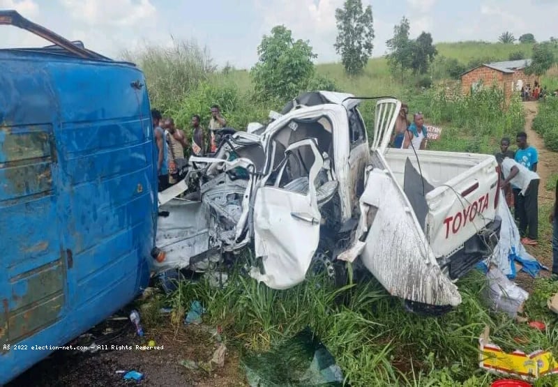 Kongo Central : Des morts et blessés enregistrés dans un accident de circulation à Songololo