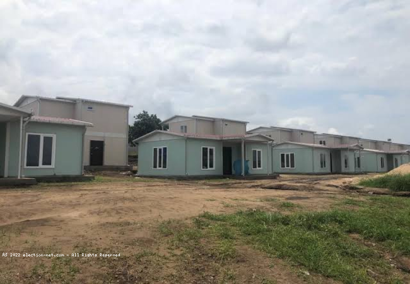 Mbuji-Mayi : une dizaine de maisons préfabriquées inhabitées depuis près de 2 ans