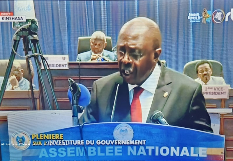 RDC/Ass. Nat. : l'opposant député Christian Mwando déshabille le gouvernement Suminwa