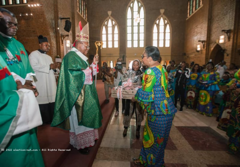 Kinshasa : Judith Suminwa et Fridolin Ambongo à la cathédrale Notre-Dame du Congo ce dimanche