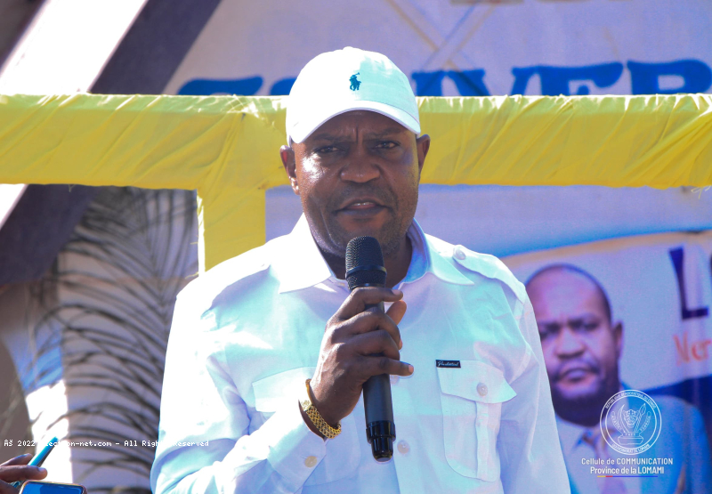 Lomami : le nouveau gouverneur prêche l'unité et la cohésion sociale