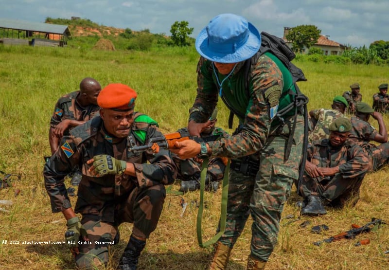 Ituri : cent militaires congolais formés en "tactiques commandos" par la MONUSCO