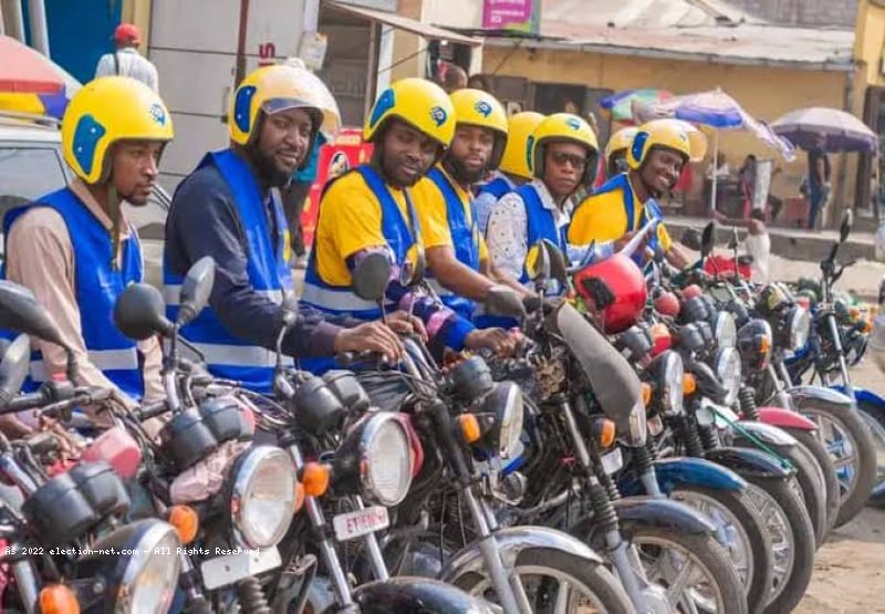 Lubumbashi : interdiction pour des motos-taxis d’accéder au centre-ville