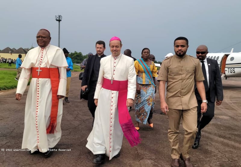 Le cardinal Ambongo et le Nonce apostolique à Buta : une arrivée aux enjeux particuliers