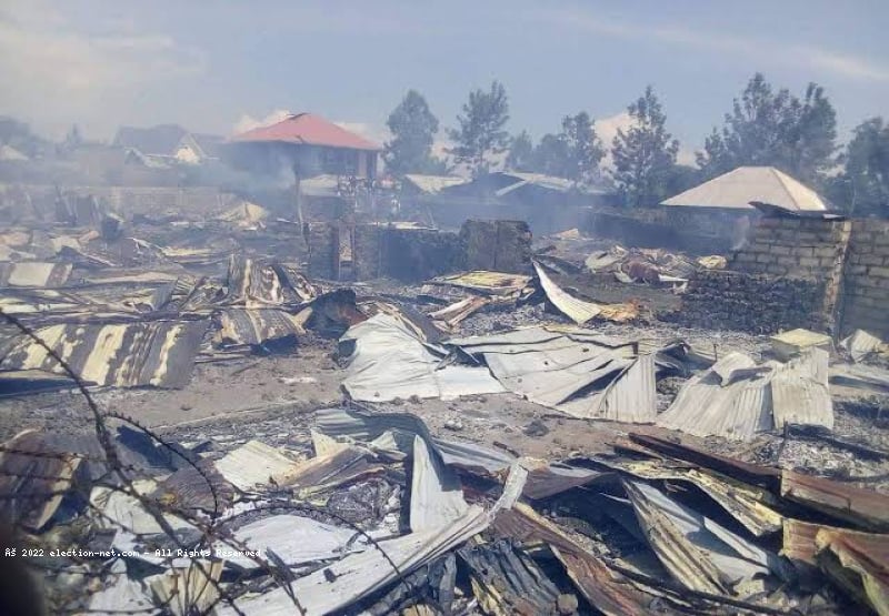 Lubero : le site de cantonnement du P-DDRCS de Kasando incendié par le M23