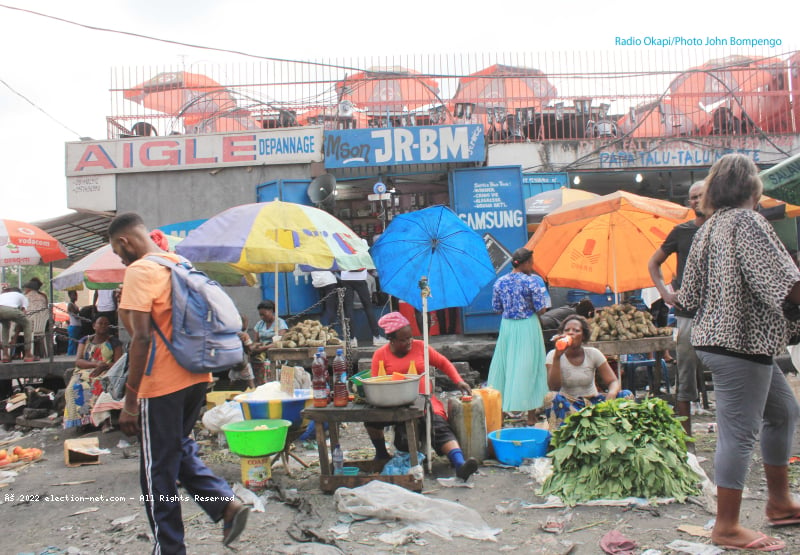 Kinshasa : poursuite de l'évacuation des ''marchés pirates'' à Bandalungwa