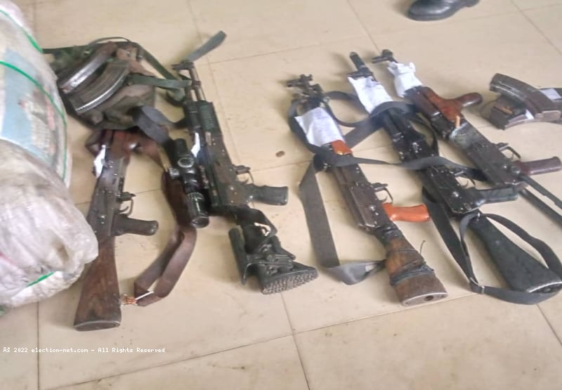 Beni : campagne de ramassage d'armes à feu et munitions lancée