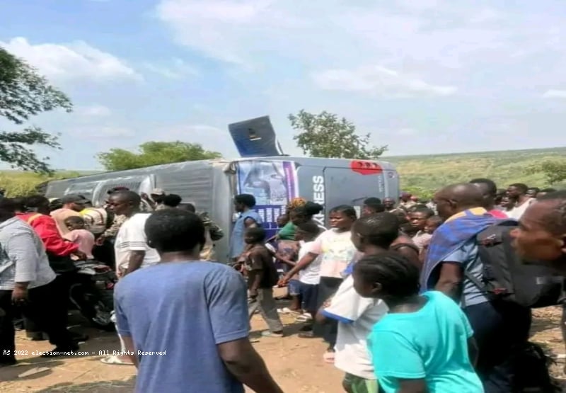 Tshikapa : des blessés graves dans un accident de circulation à Mbakana