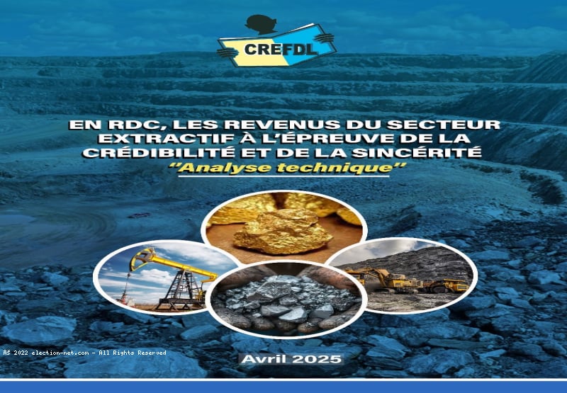 FOMIN en RDC : Un fonds pour les générations futures minées par l'opacité et les détournements(CREFDL)
