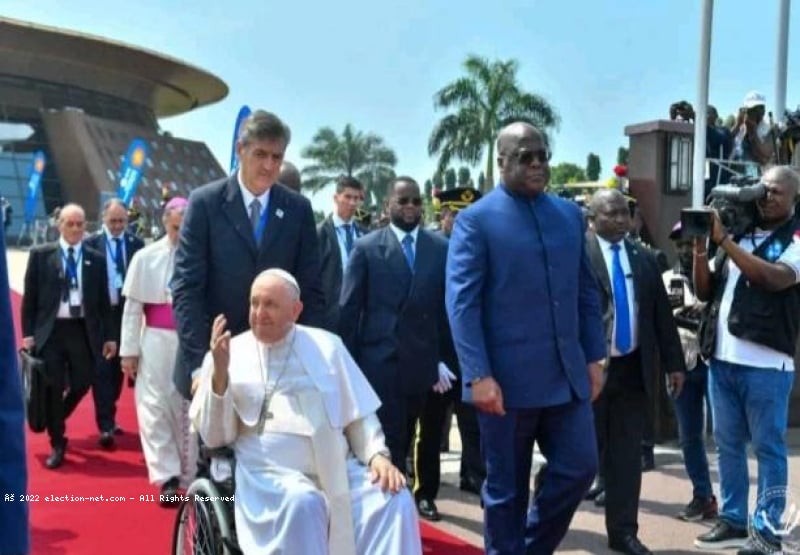 Funérailles du Pape: Tshisekedi en route pour le Vatican