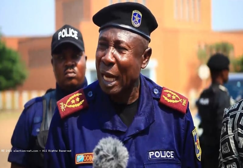 Haut-Katanga : Le Général Odimba dénonce les abus policiers et l'insécurité sanitaire