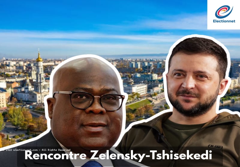 RDC: une visite de Tshisekedi en Ukraine en préparation
