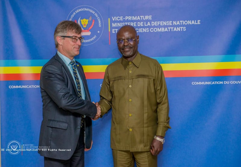 La RDC et l'Ukraine s'accordent sur une coopération militaire
