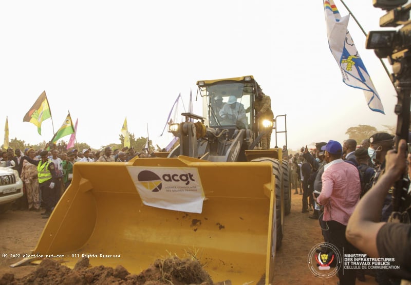 Kasaï-Central/Route Kananga-Kalamba Mbuji : bientôt l'achèvement des travaux