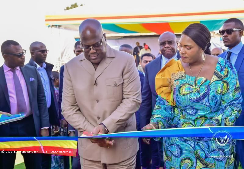 Kolwezi : inauguration de plusieurs infrastructures