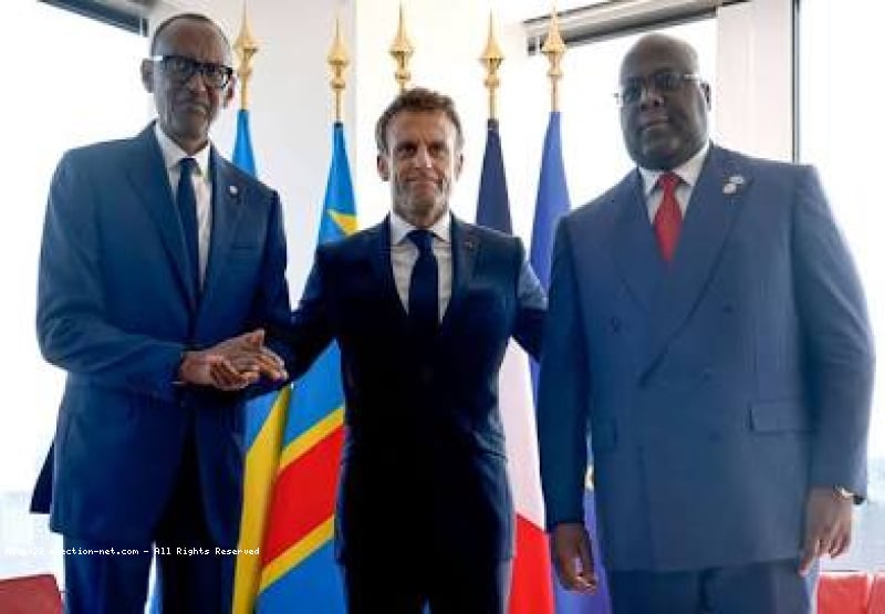 RDC-M23/Déclaration de principes : Macron salue un « espoir retrouvé » pour la paix dans les Grands Lacs