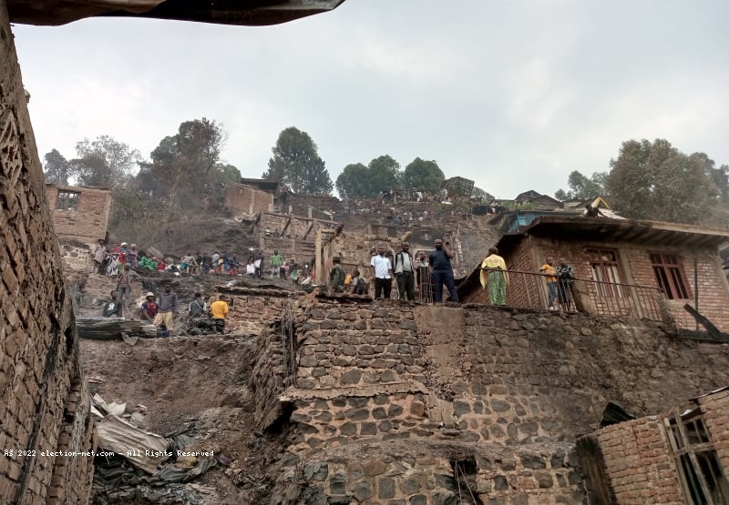 Incendie à Bukavu : les autorités annoncent la délocalisation des familles sinistrées