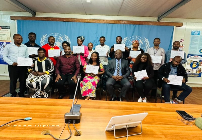 Bunia : 17 défenseurs de la masculinité positive formés par la MONUSCO à la lutte contre les VBG